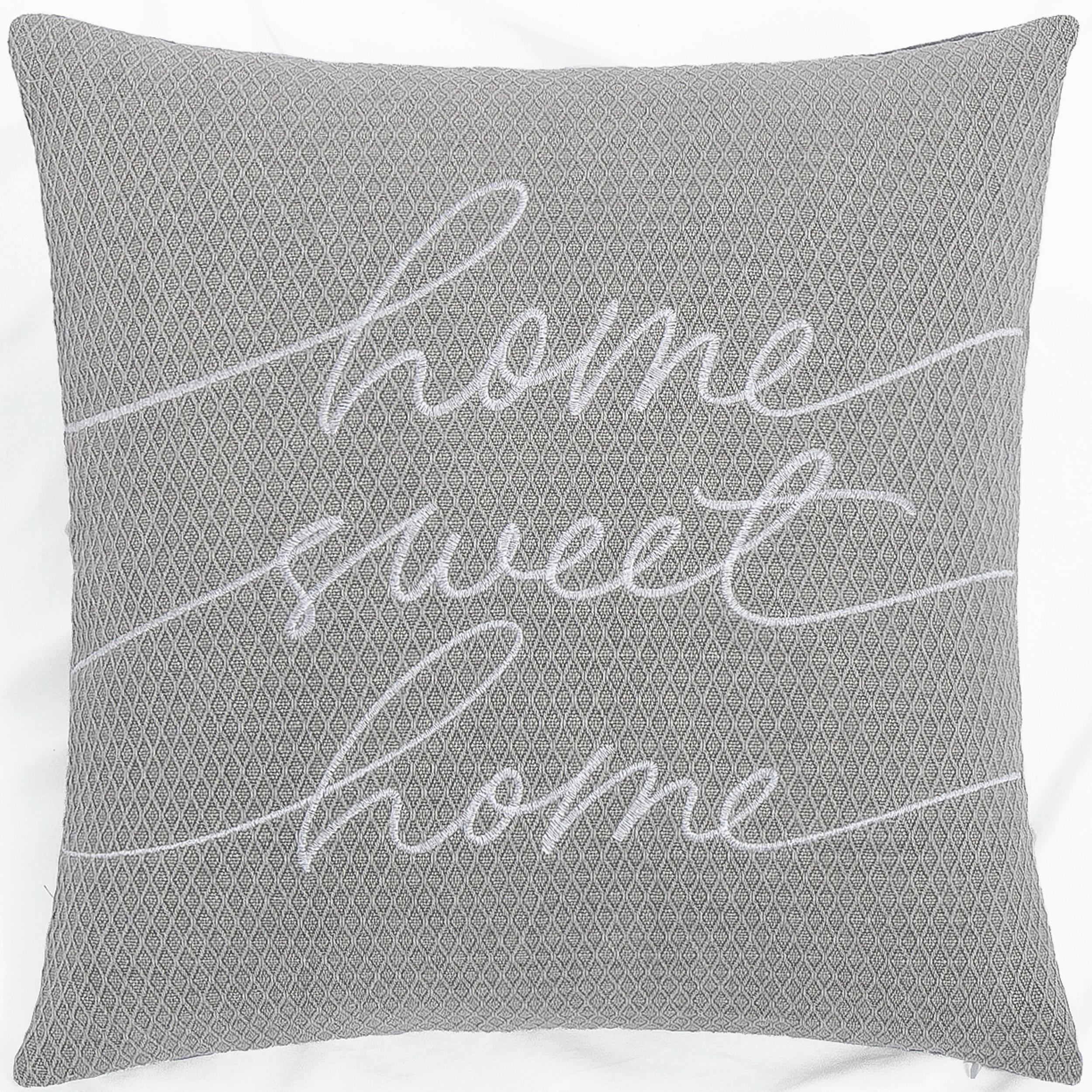DEKORAČNÝ VANKÚŠ EMOTION - sivá, textil (43/43cm) - Mömax