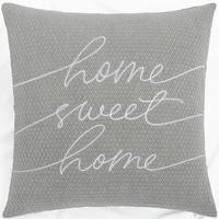 DEKORAČNÝ VANKÚŠ EMOTION - sivá, textil (43/43cm) - Mömax