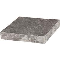 Wandboard Simple B: 23,5 cm Betonoptik - Grau, MODERN, Holzwerkstoff (23,5/3,8/23,5cm)