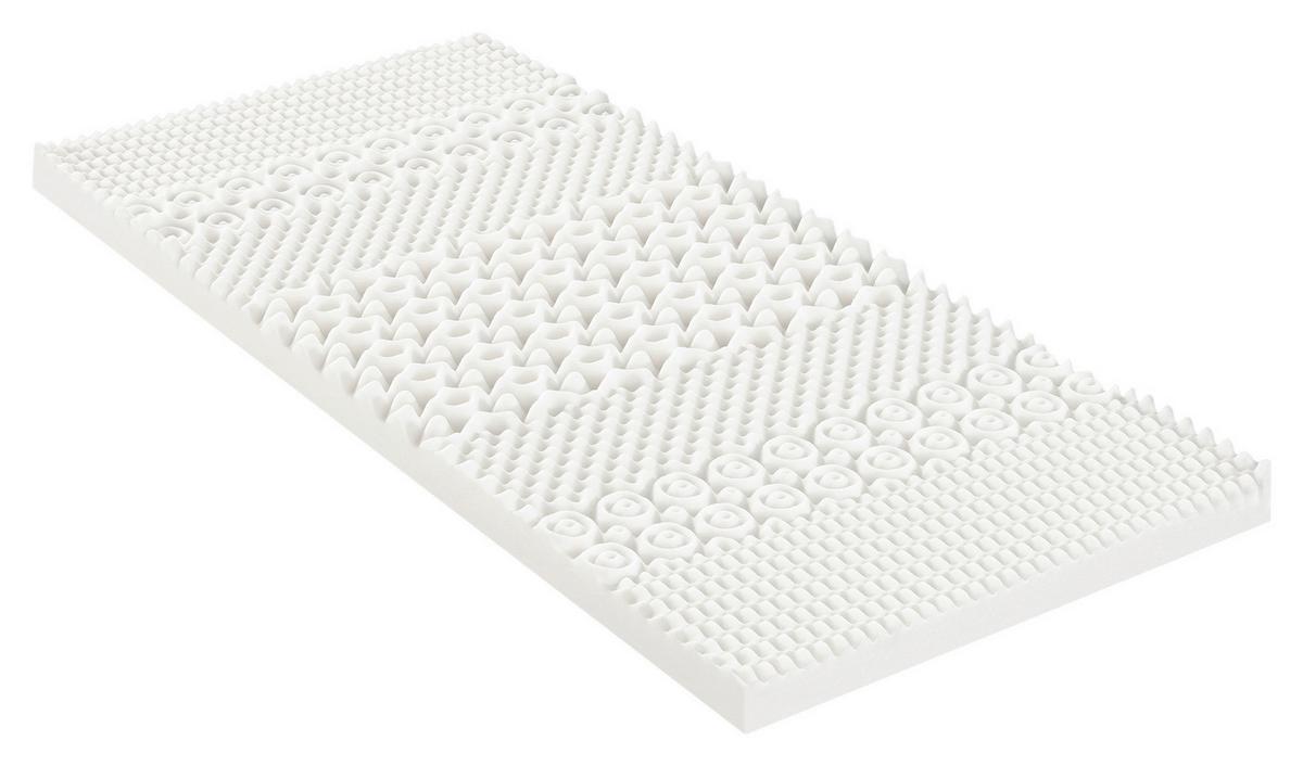 Rolovaná matrace BINGO 90/200 cm, H2, v. 8 cm - bílá, textil (90/200cm) - Based