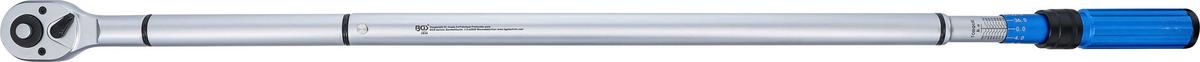 Drehmomentschlüssel Abtrieb Blau/Silberfarben B: 5,8 cm - Blau/Silberfarben, Basics (5,8/123,5cm)