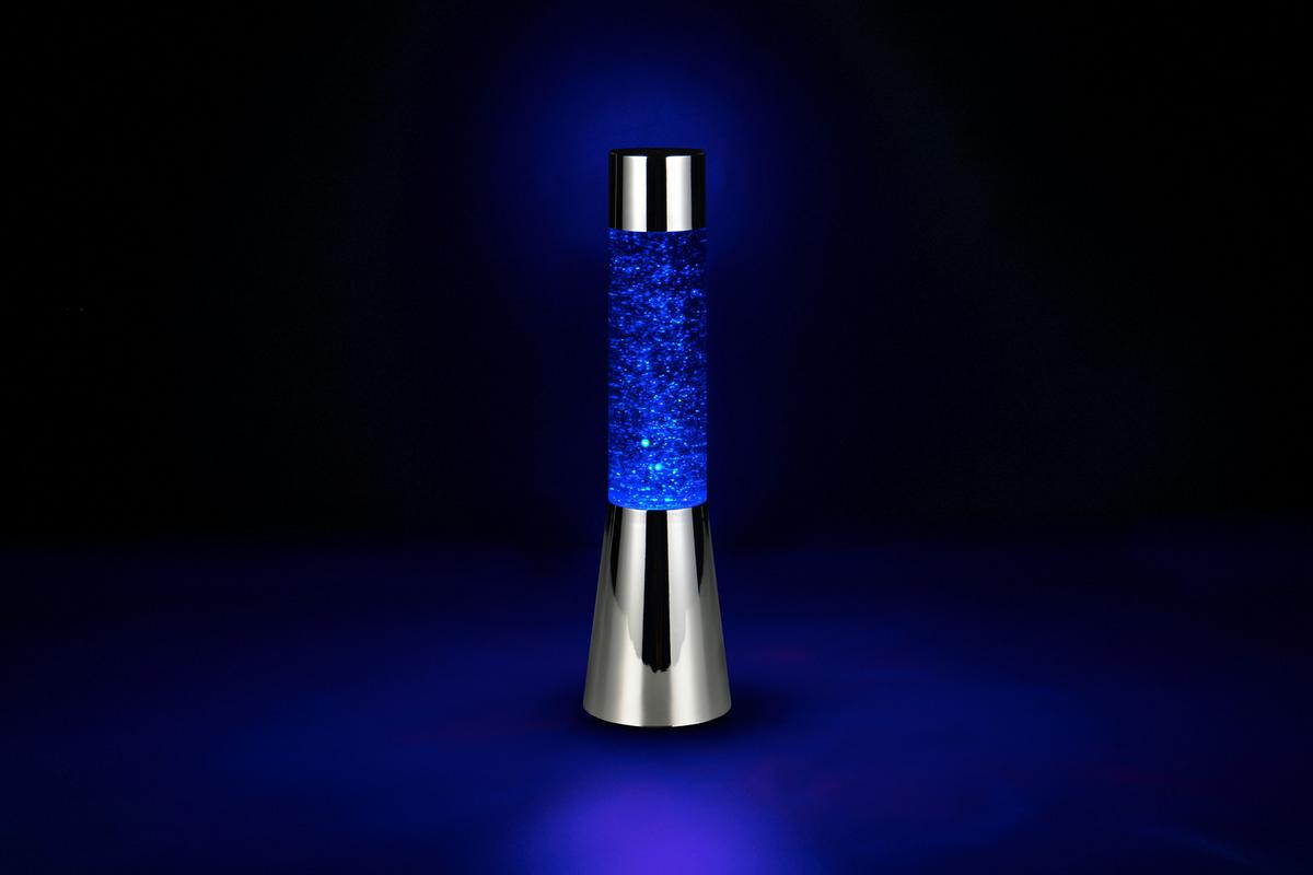 LED-Dekoleuchte inkl. Rgb - Silberfarben, Basics, Kunststoff/Metall (9/33cm) - Luca Bessoni