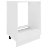 Herdumbauschrank Esilo B: 60 Cm Weiß - Weiß, KONVENTIONELL, Holzwerkstoff (60/82/46cm) - MID.YOU