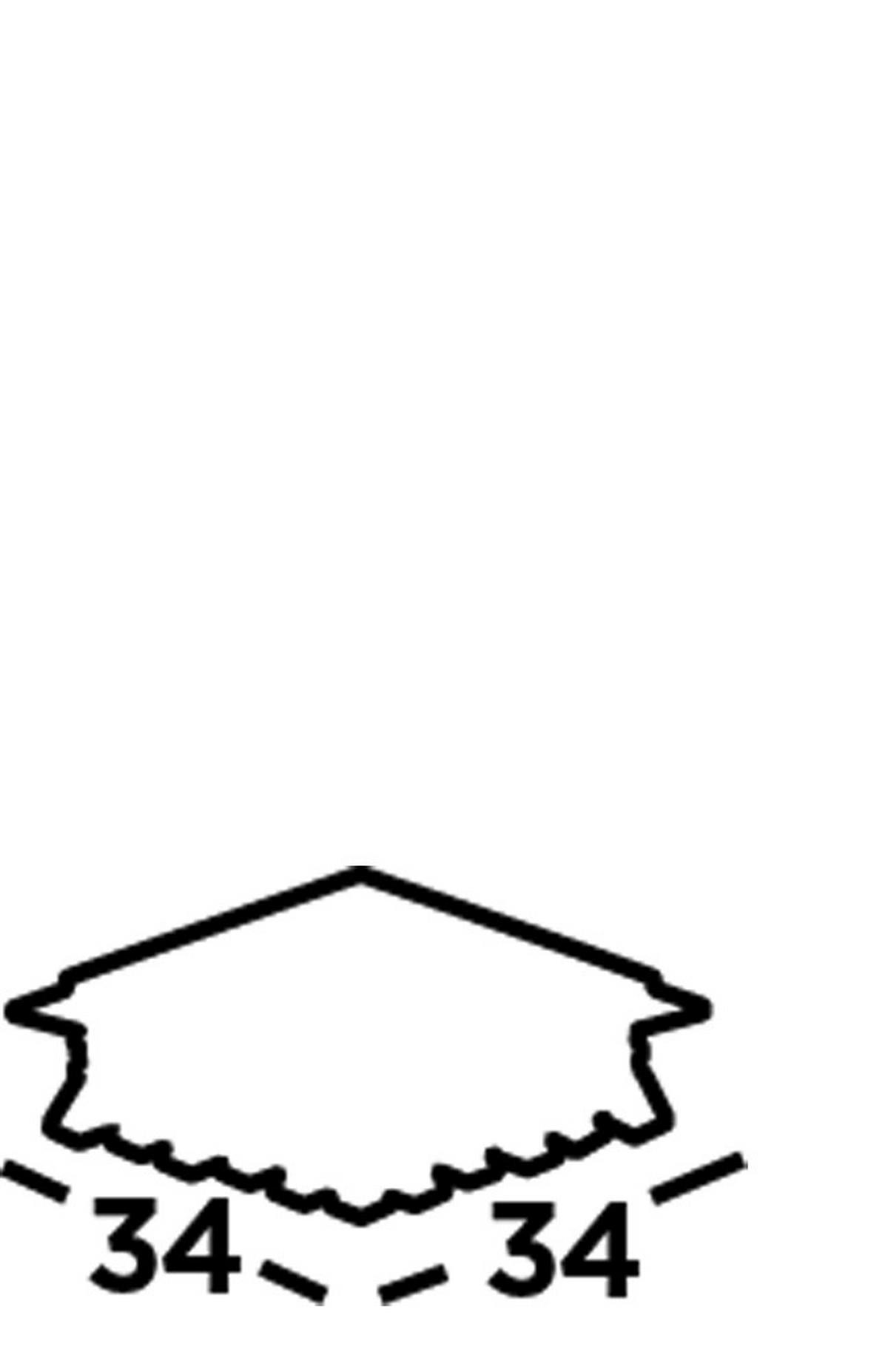 Deckenleuchte Hanna 4lt 7304-4cc - Design, Glas/Metall (34/34/17cm)