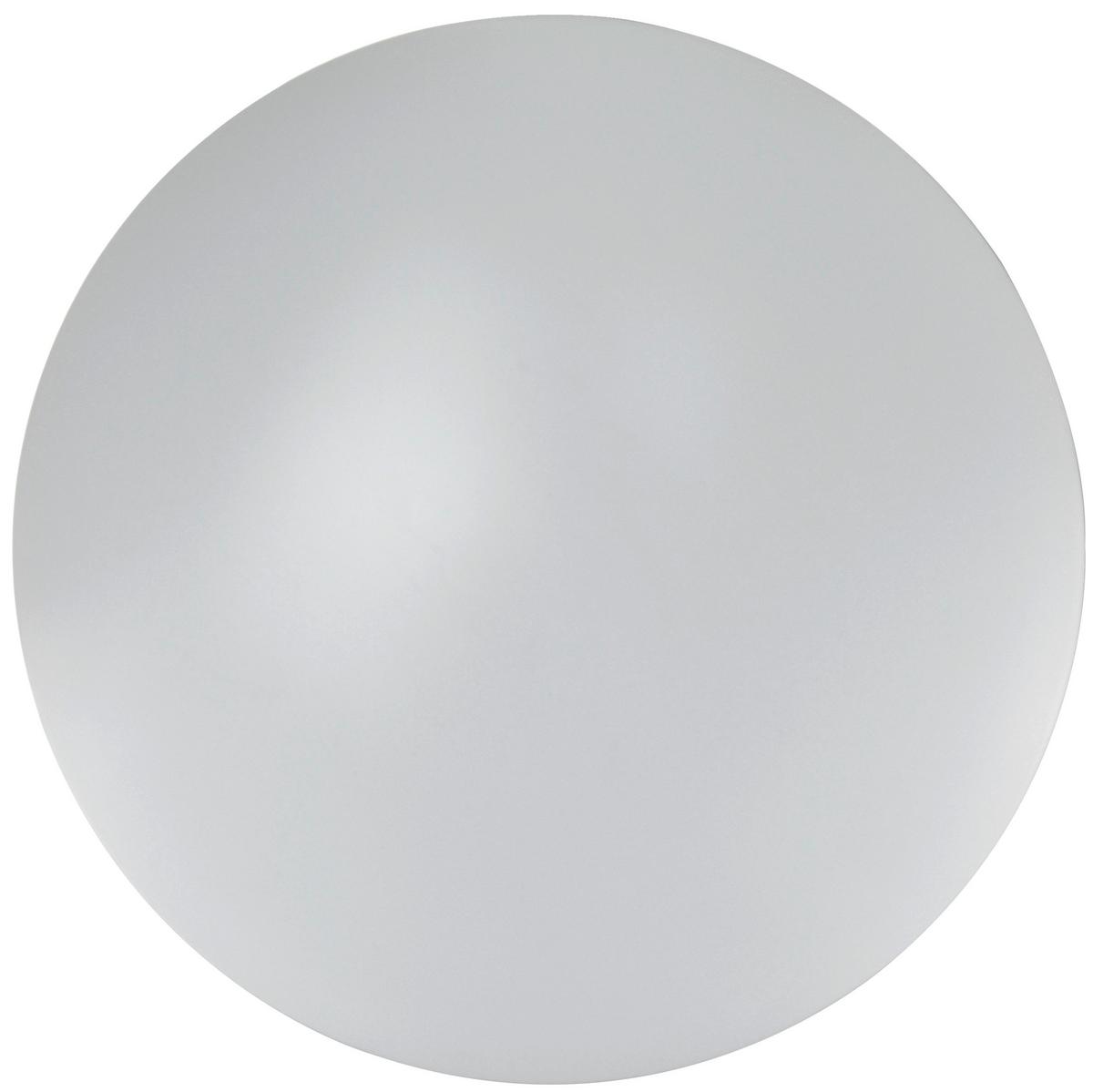 Led-deckenleuchte Ø 33 Cm, In- Und Outdoor - Weiß, Basics, Kunststoff/Metall (33/5,7cm)