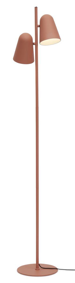 Stehlampe Salamanca Terra Cotta mit Schalter - Terracotta, Basics, Metall (28/145cm) - It's about Romi