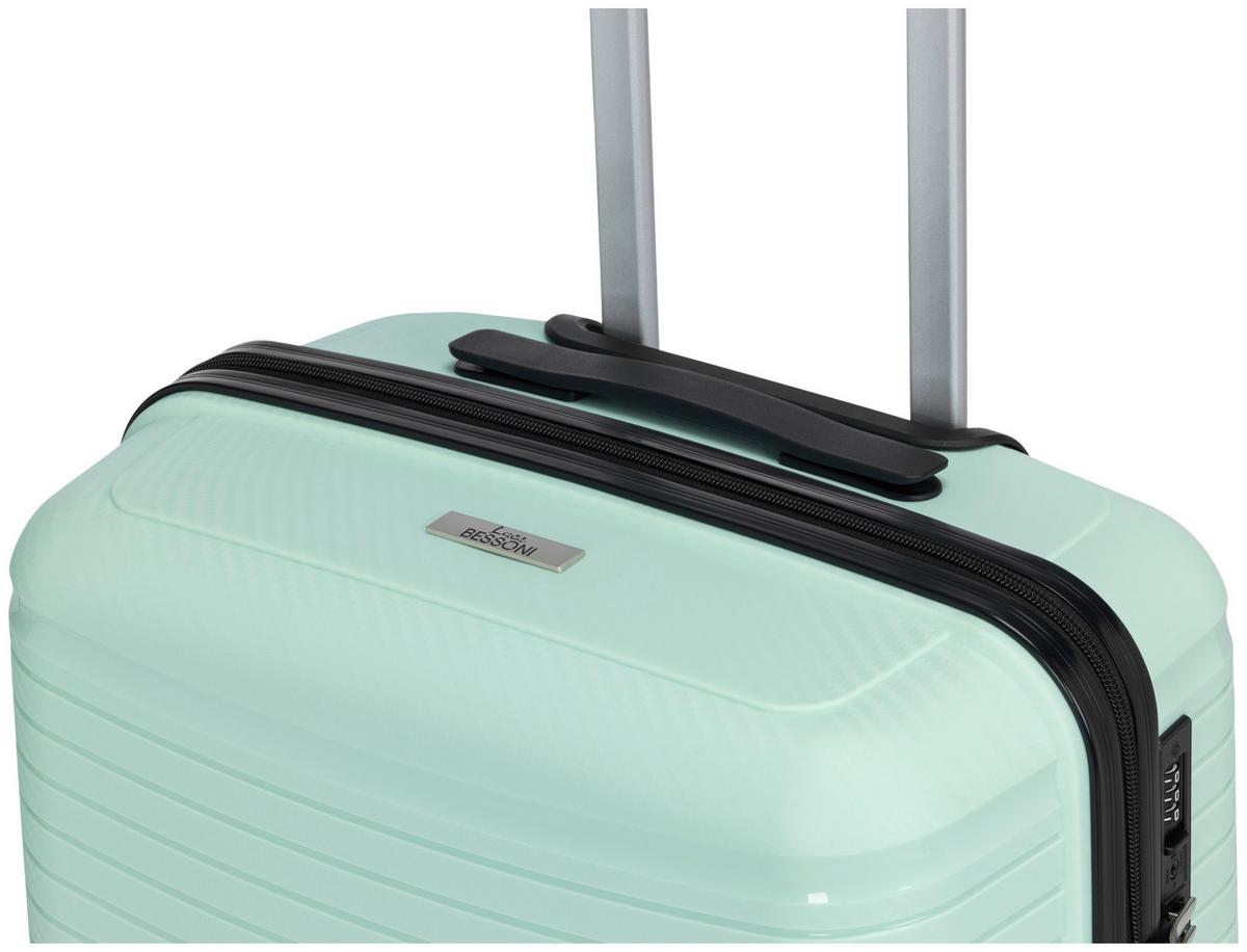 Reisekofferset Lenja - Mintgrün, KONVENTIONELL, Kunststoff/Textil - Luca Bessoni