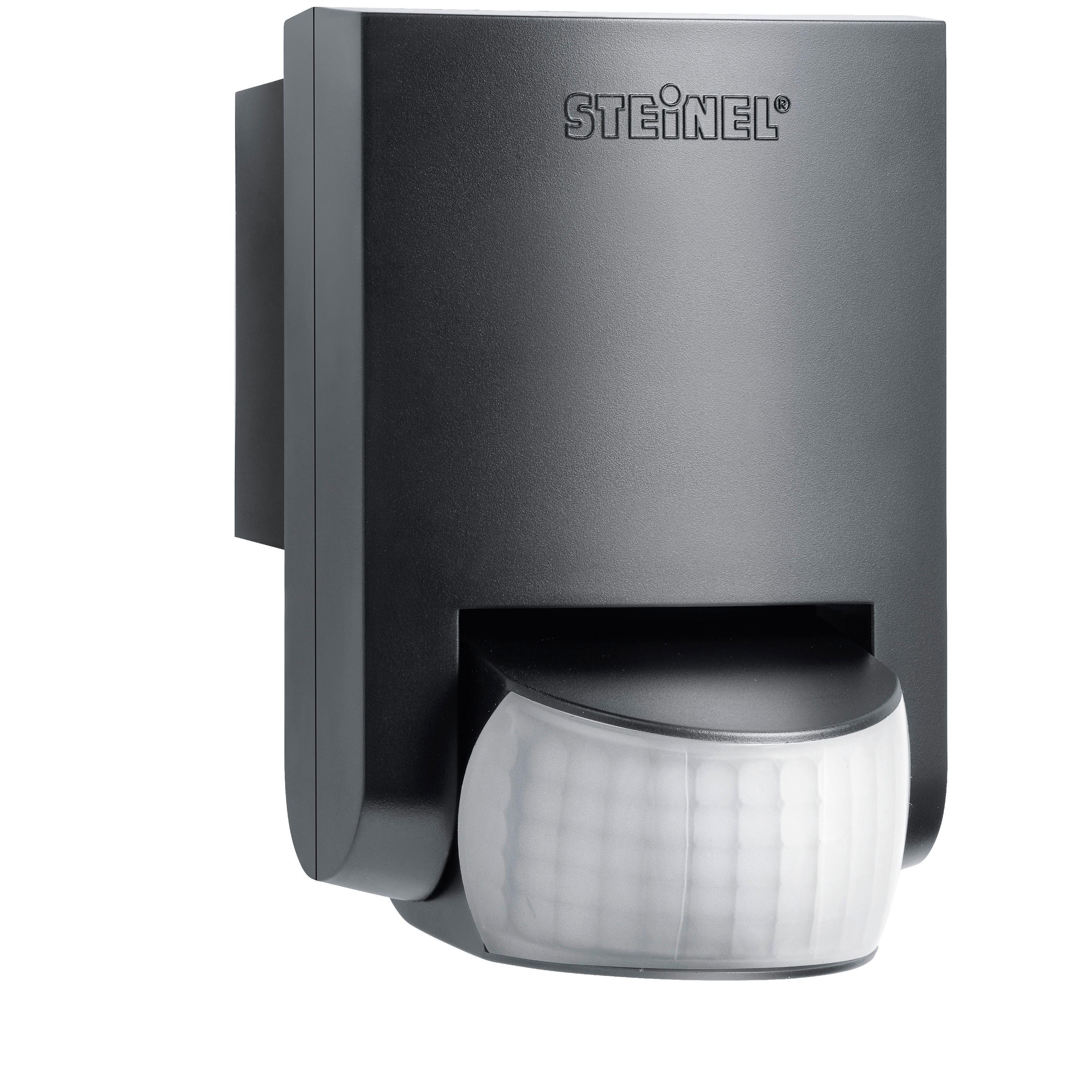 Bewegungsmelder Is 130-2 Schwarz - Schwarz, Design, Kunststoff (8,7/7,8/11cm) - Steinel