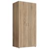 Drehtürenschrank 81cm Joe Sonoma Eiche Dekor - Sonoma Eiche, Basics, Holzwerkstoff (81/177/51cm)