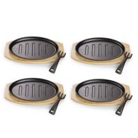 Pfannenset Ew-Ge-1347-4 - Schwarz, Basics, Metall (28/18/2cm) - Echtwerk