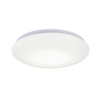STROPNÉ LED SVIETIDLO ISKRI - biela, Modern, kov/plast (33/6,5cm) - Mömax