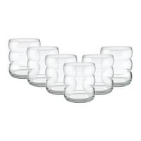 SADA POHÁROV NA PITIE BELLY - číra, Modern, sklo (7,8cm) - Mömax