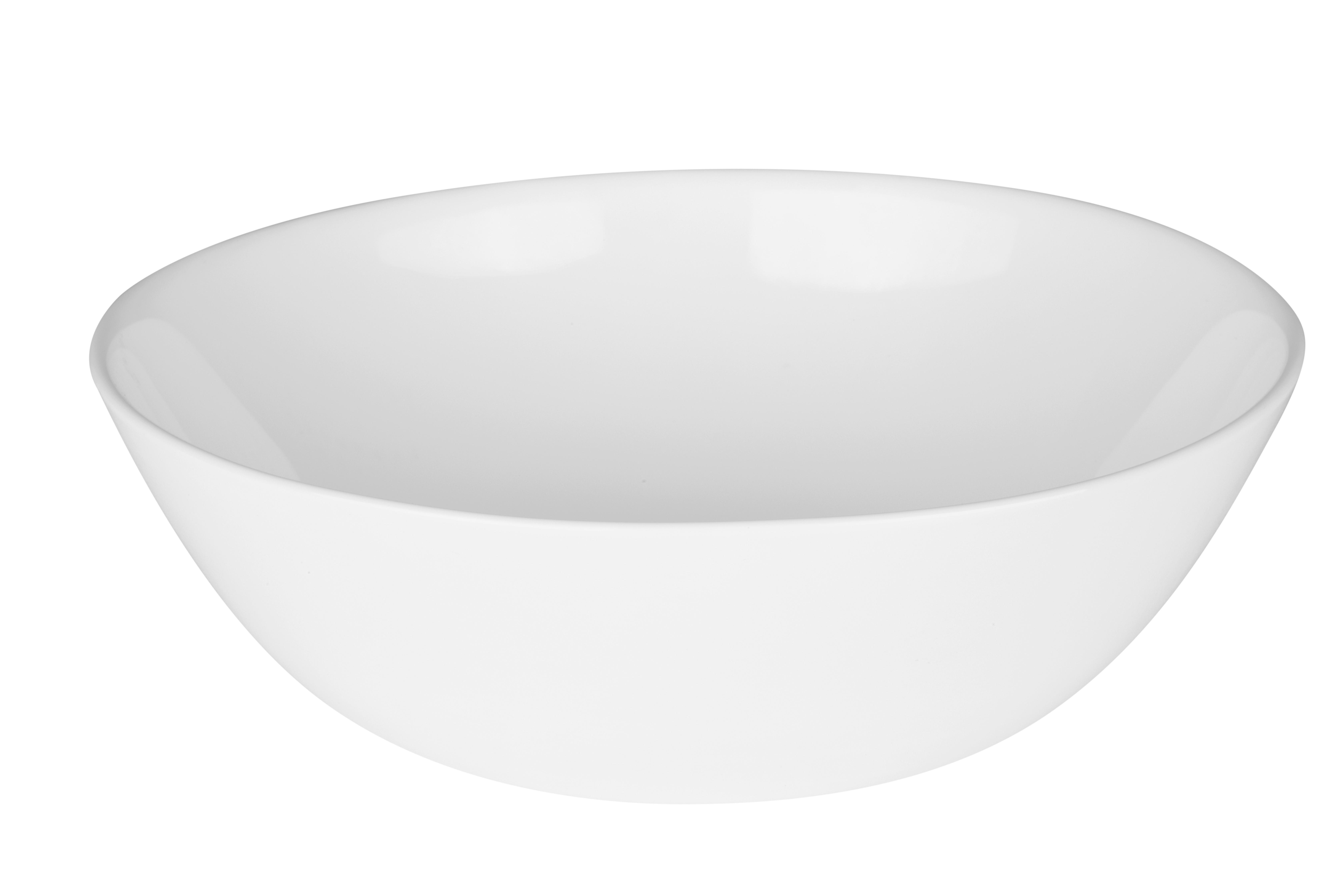 MISKA NA MÜSLI BRIGITTE -BASED- - bílá, Konvenční, sklo (16cm) - Based