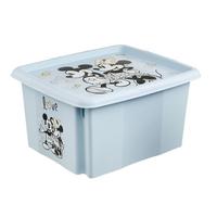 Dreh/Stapelblox 'Mickey' pastellblau - Pastellblau, MODERN, Kunststoff (42,5/35,5/22,5cm)