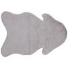 Kunstfell Elisabeth Grau 90x60 cm, Schaffelloptik - Grau, Textil (90/60cm) - James Wood