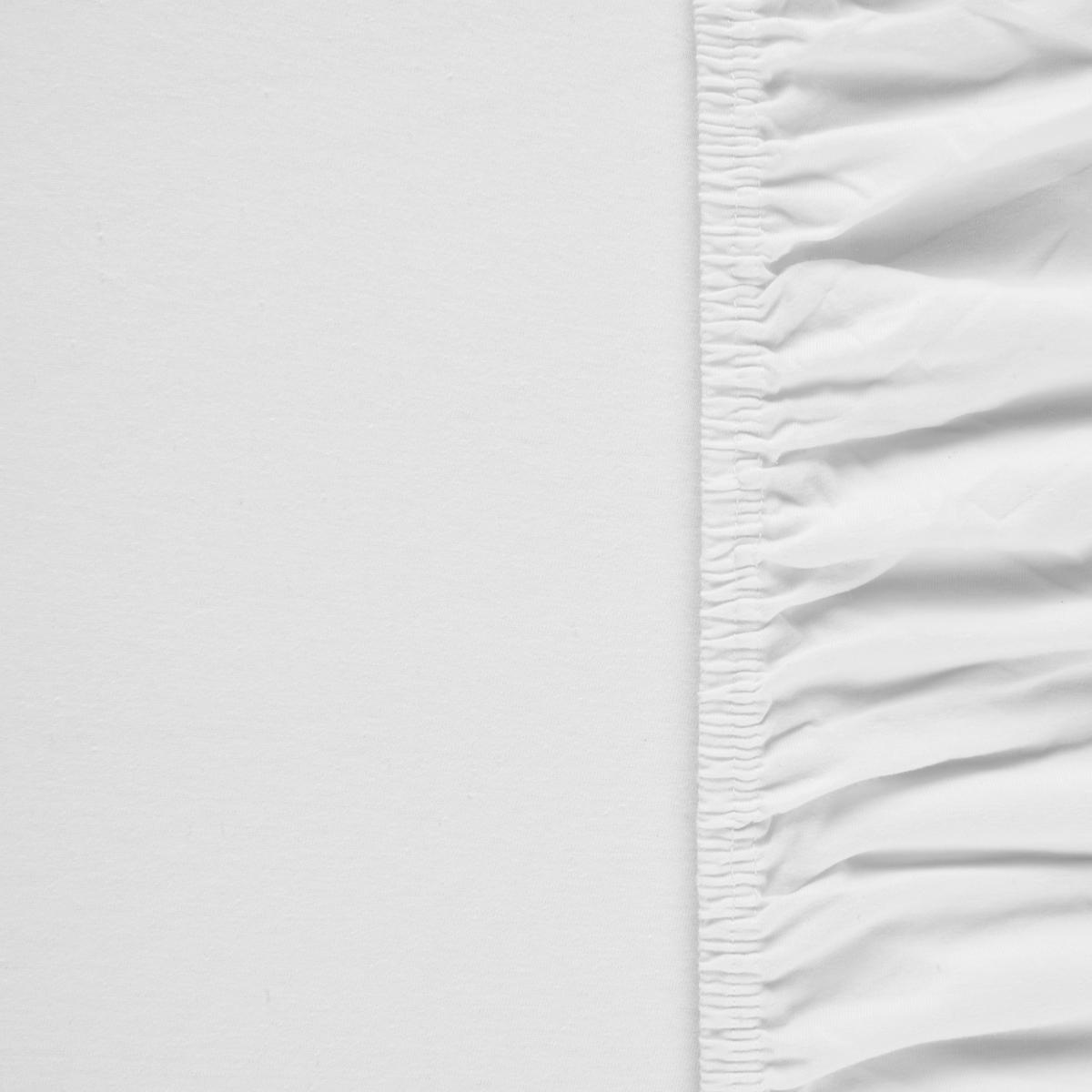 Elastické prostěradlo Basic, 180-200/200/28cm - bílá, Moderní, textil (180/200cm) - Modern Living
