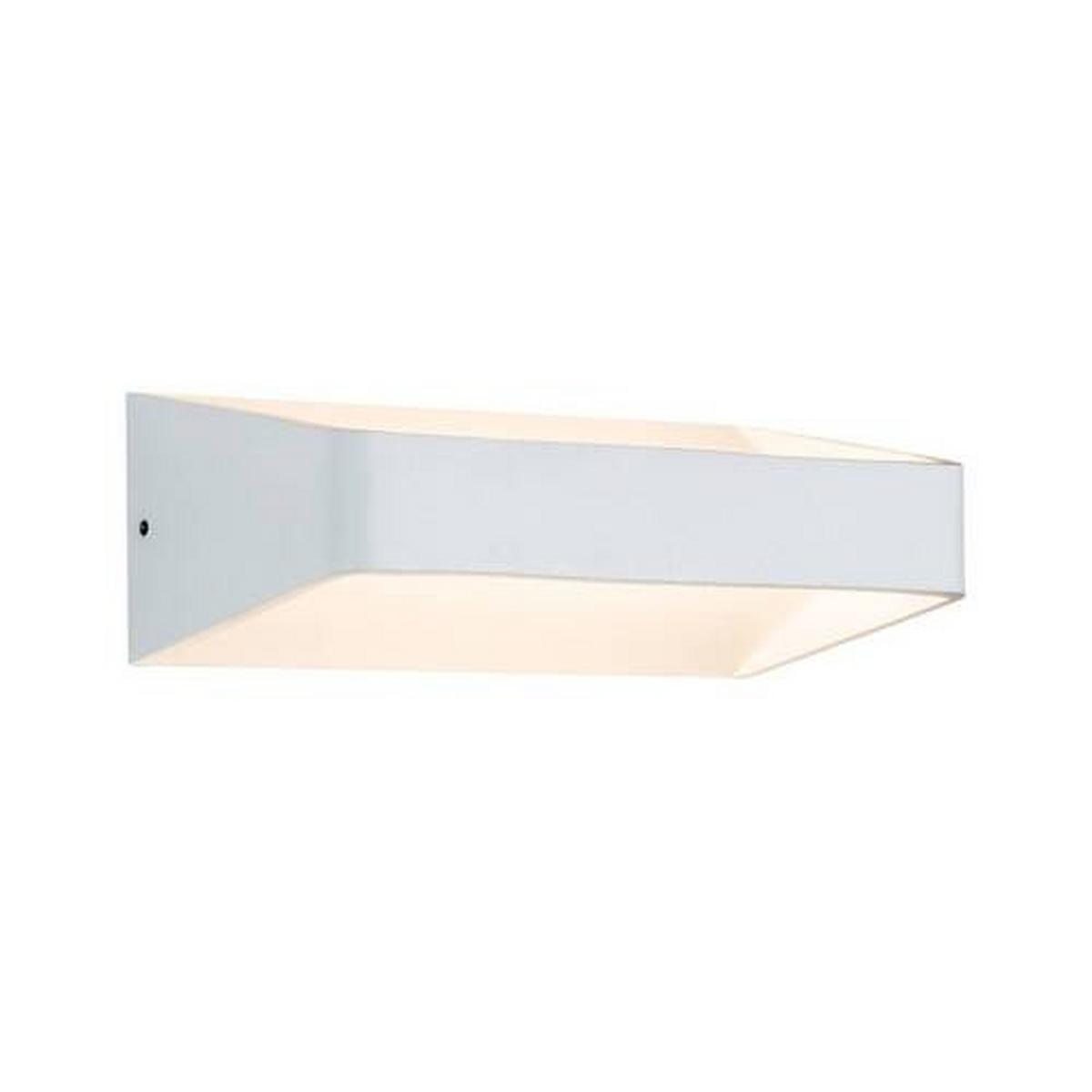 Wandleuchte 1-Flammig Weiß - Weiß, Design, Metall (10/7cm) - Paulmann