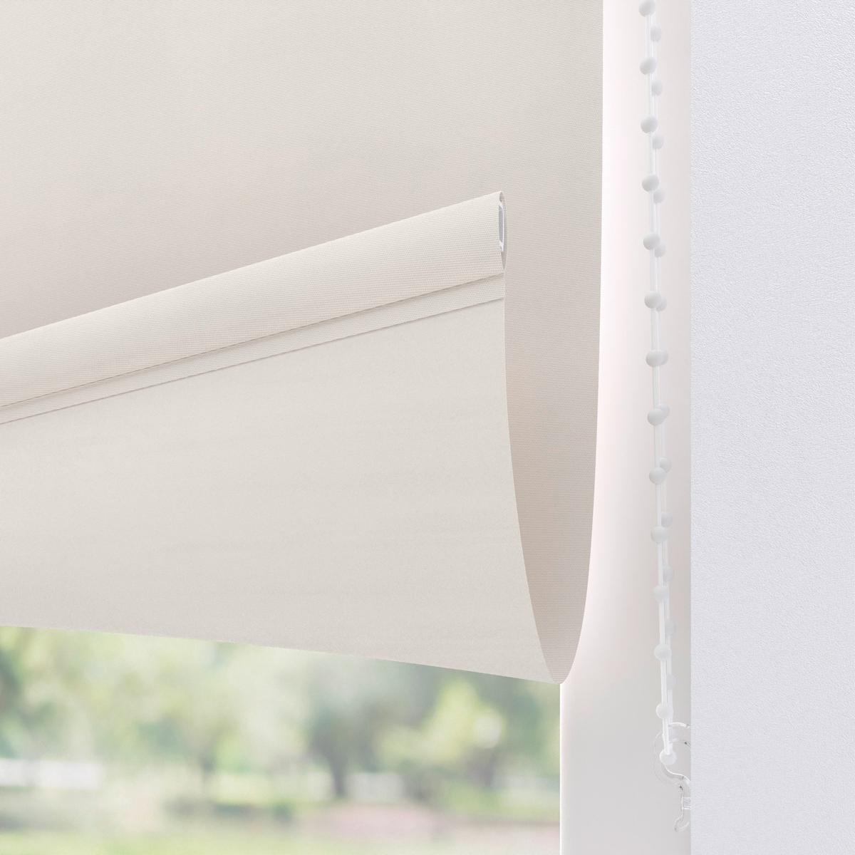 Verdunkelungsrollo 60x190 Cm Mit Kettenzug - Weiß, Basics, Textil (60/190cm)