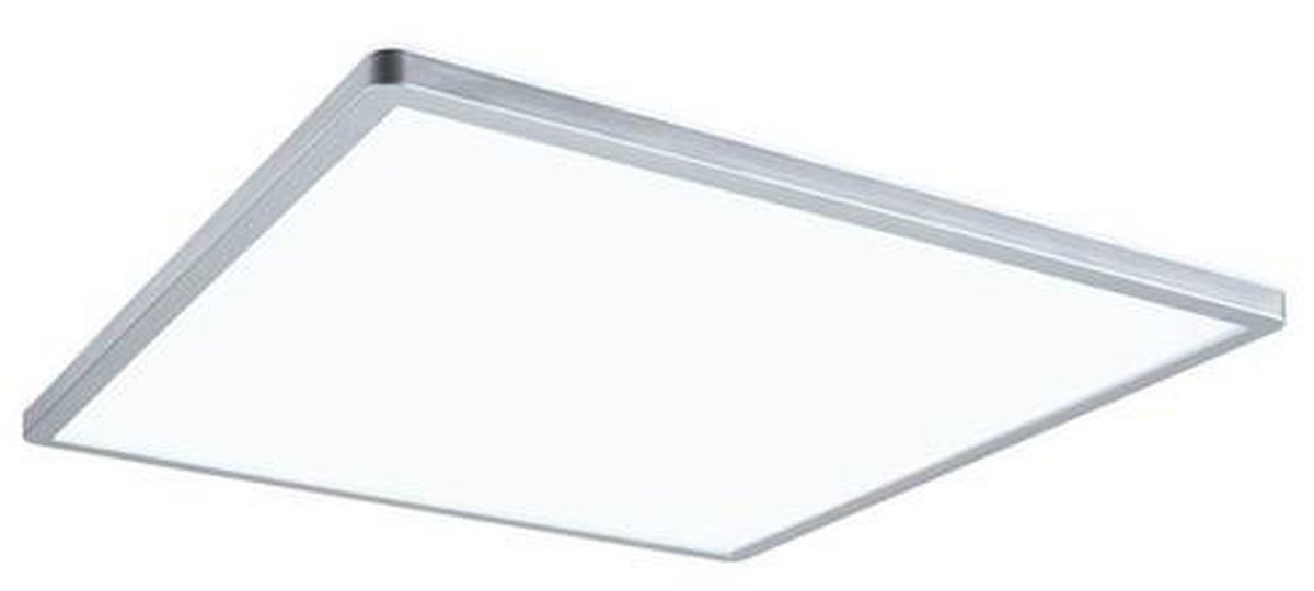 LED-Paneel L: 42 cm dimmbar - Chromfarben, Basics, Kunststoff (42/42/2,8cm) - Paulmann