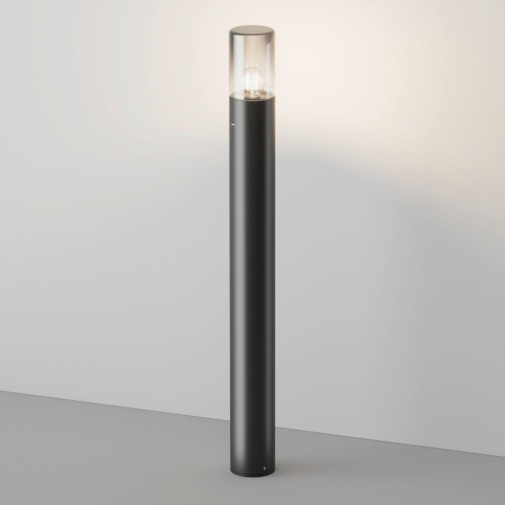 Wegeleuchte Amas - Graphitfarben, MODERN, Glas/Metall (8/80cm) - MAYTONI