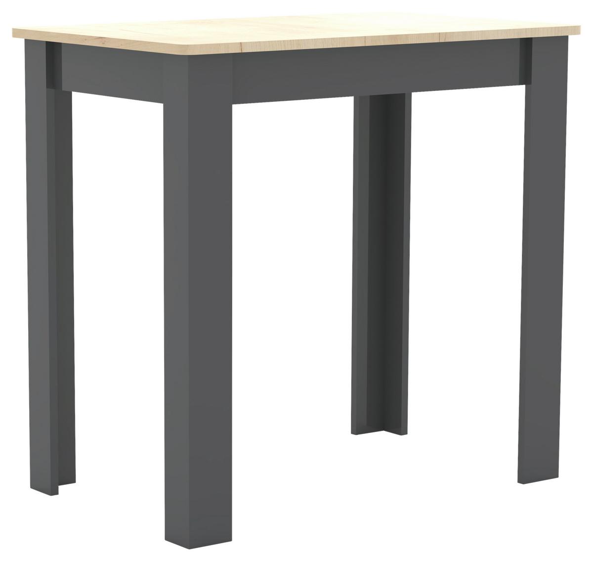 Esstisch Esal Honigeiche B: 50 cm - Honigeiche, MODERN, Holzwerkstoff (80/50/76cm) - MID.YOU