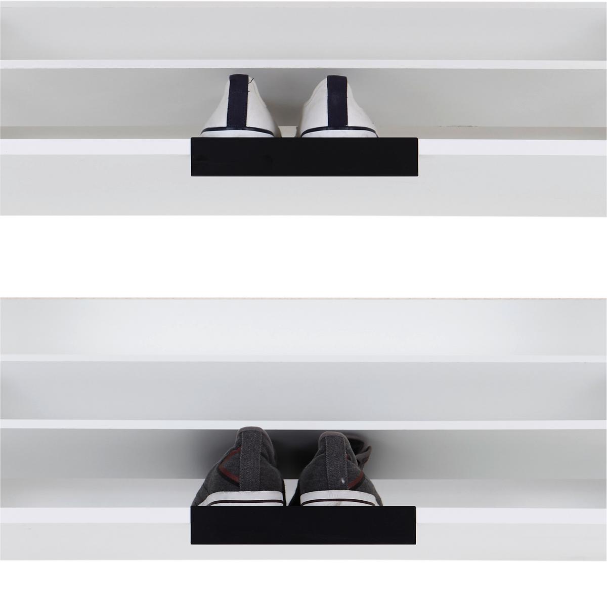 Cipősszekrény Anna 01 - fehér, Modern, faalapú anyag (79/162,3/25cm)