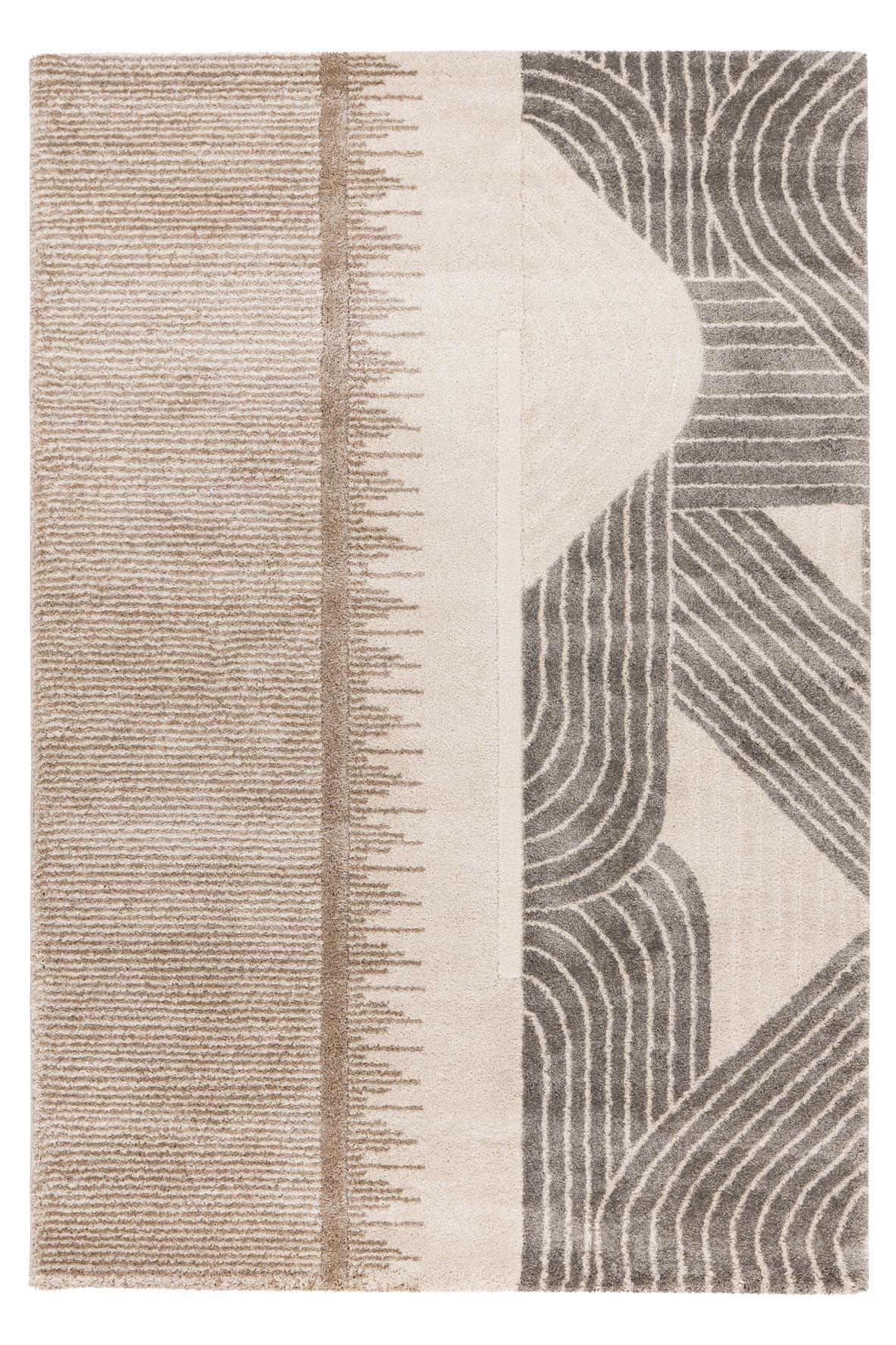 Hochflorteppich My Canyon 975 - Taupe, Basics, Textil (200/290cm) - Obsession