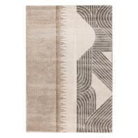 Hochflorteppich My Canyon 975 - Taupe, Basics, Textil (120/170cm) - Obsession