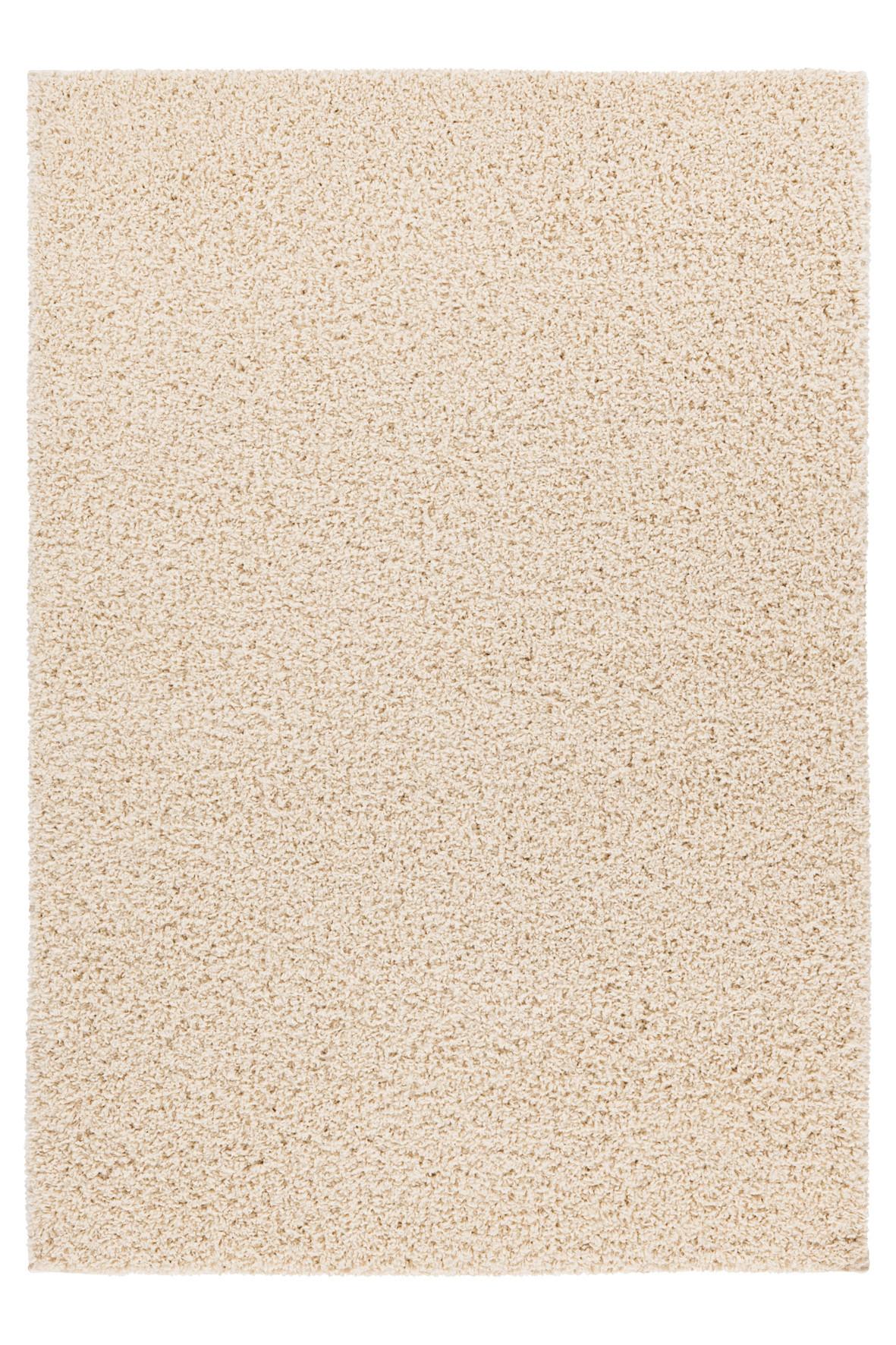 Hochflorteppich My Twist 215 - Creme, Basics, Textil (80/150cm) - Obsession