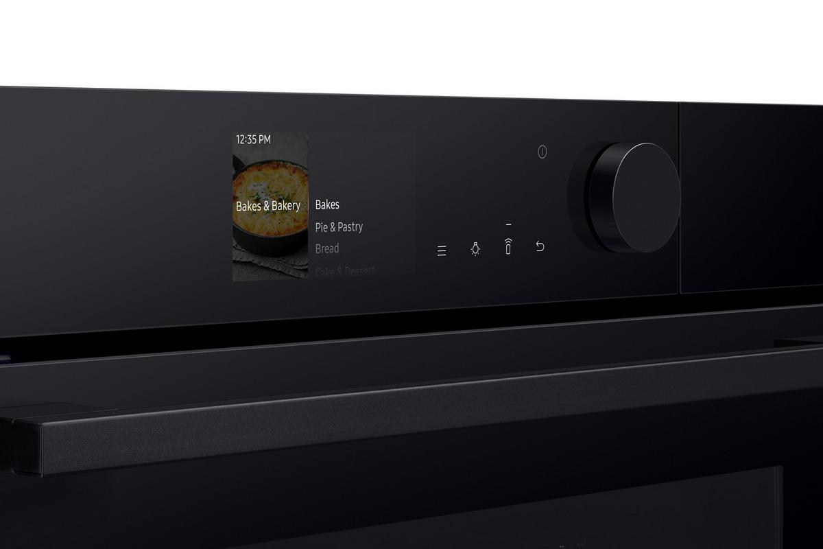 Backofen Nv7b6675cck/u1 - Schwarz, MODERN, Glas/Metall (59,5/59,6/57cm) - Samsung