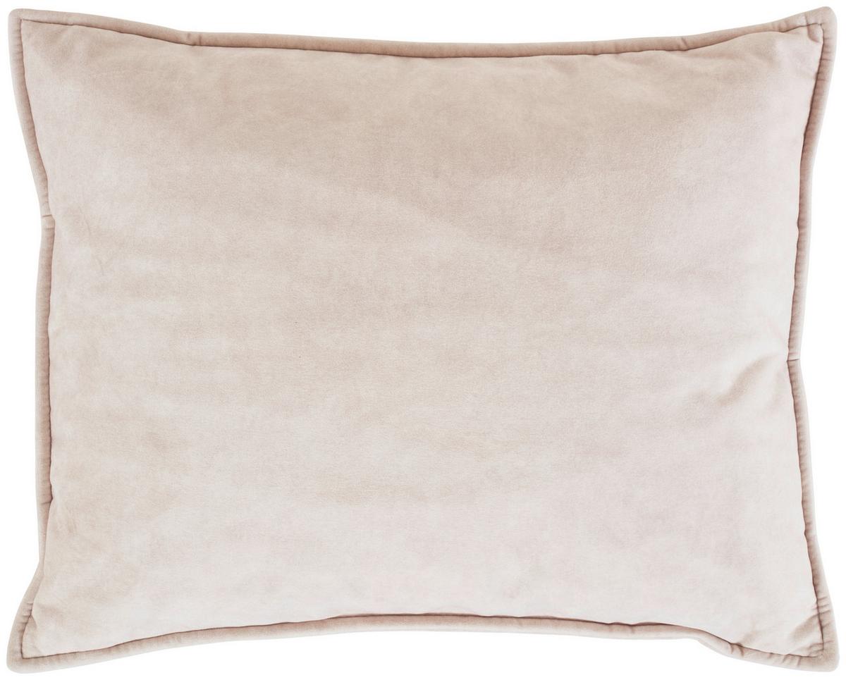 Zierkissen Lea 72x57 Cm Polyester Creme Mit Zipp - Creme, KONVENTIONELL, Textil (72/57cm) - Luca Bessoni