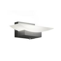 LED-Wandleuchte 30291 Bowl Tw - Schwarz/Weiß, Design, Glas/Metall (7/20/11cm) - Fischer & Honsel