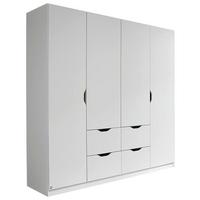 Skříň Freising - bílá, Moderní, kompozitní dřevo (181/197/54cm) - MID.YOU