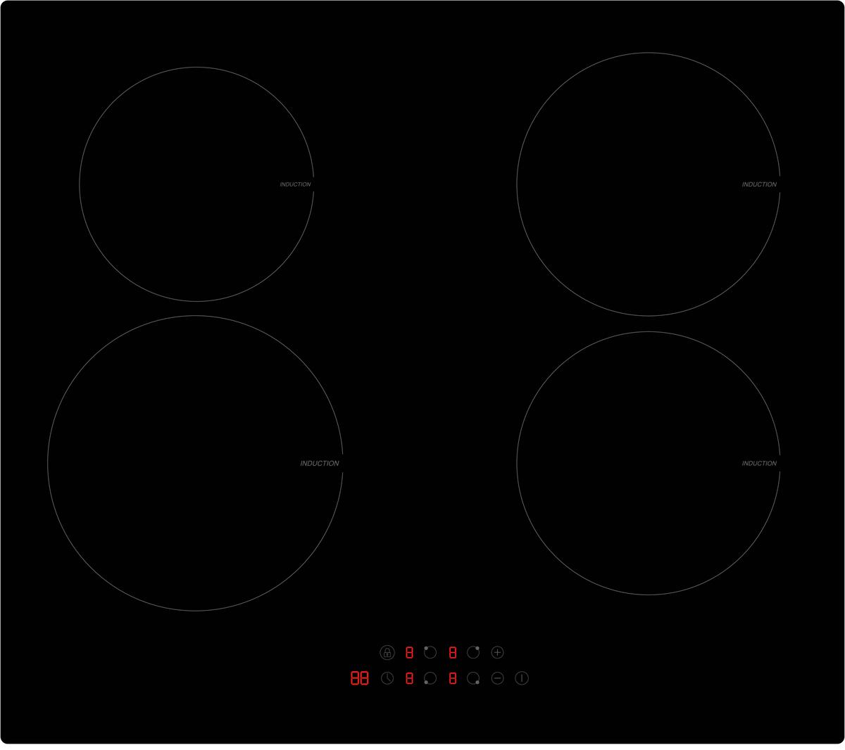 Eckküche Turin Schwarz/Eiche Dekor 280x175 cm - Schwarz/Eiche Artisan, Basics, Holzwerkstoff (280/175cm) - MID.YOU