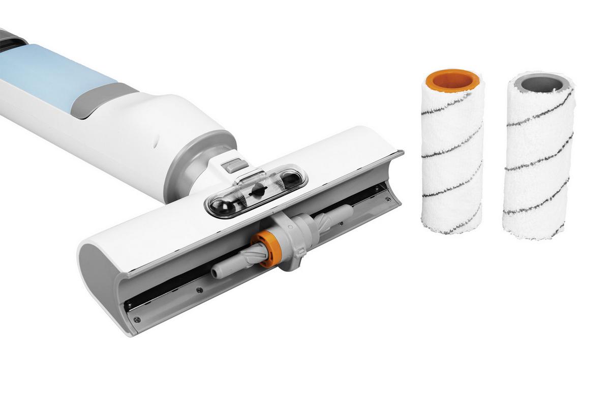 Hartbodenreiniger Tankvolumen Frischwasser 400 ml 50 W - Weiß, Basics, Kunststoff (30/25/122cm)