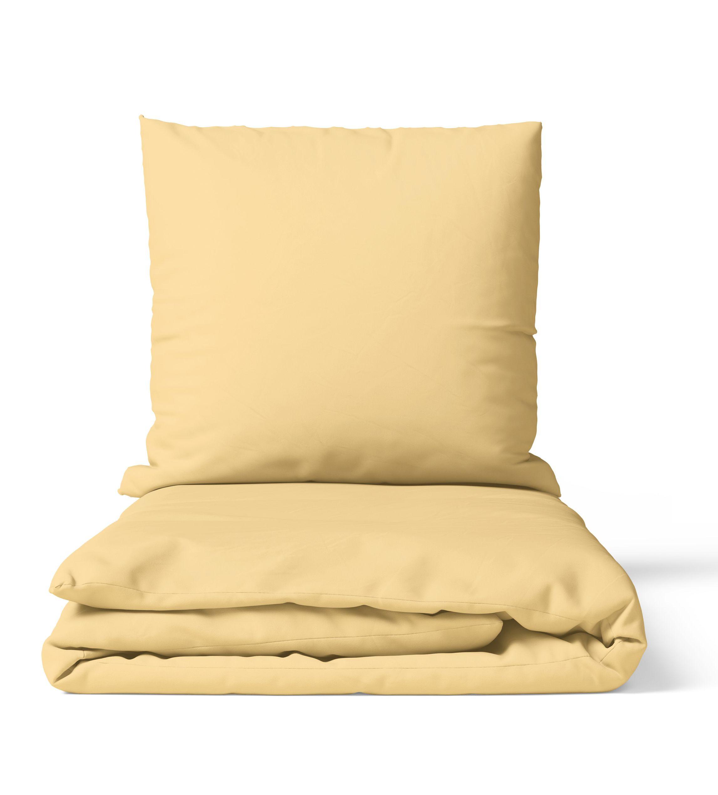 Ložní Prádlo Premium Žlutá - žlutá, Moderní, textil (140/200cm)