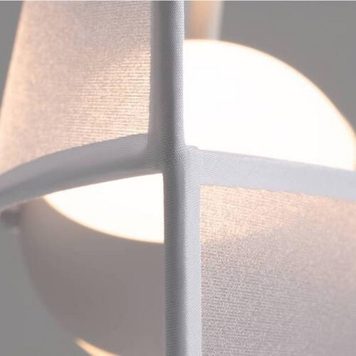 Pendelleuchte Reflex - Weiß, Trend, Kunststoff/Textil (73/30/260cm) - MAYTONI