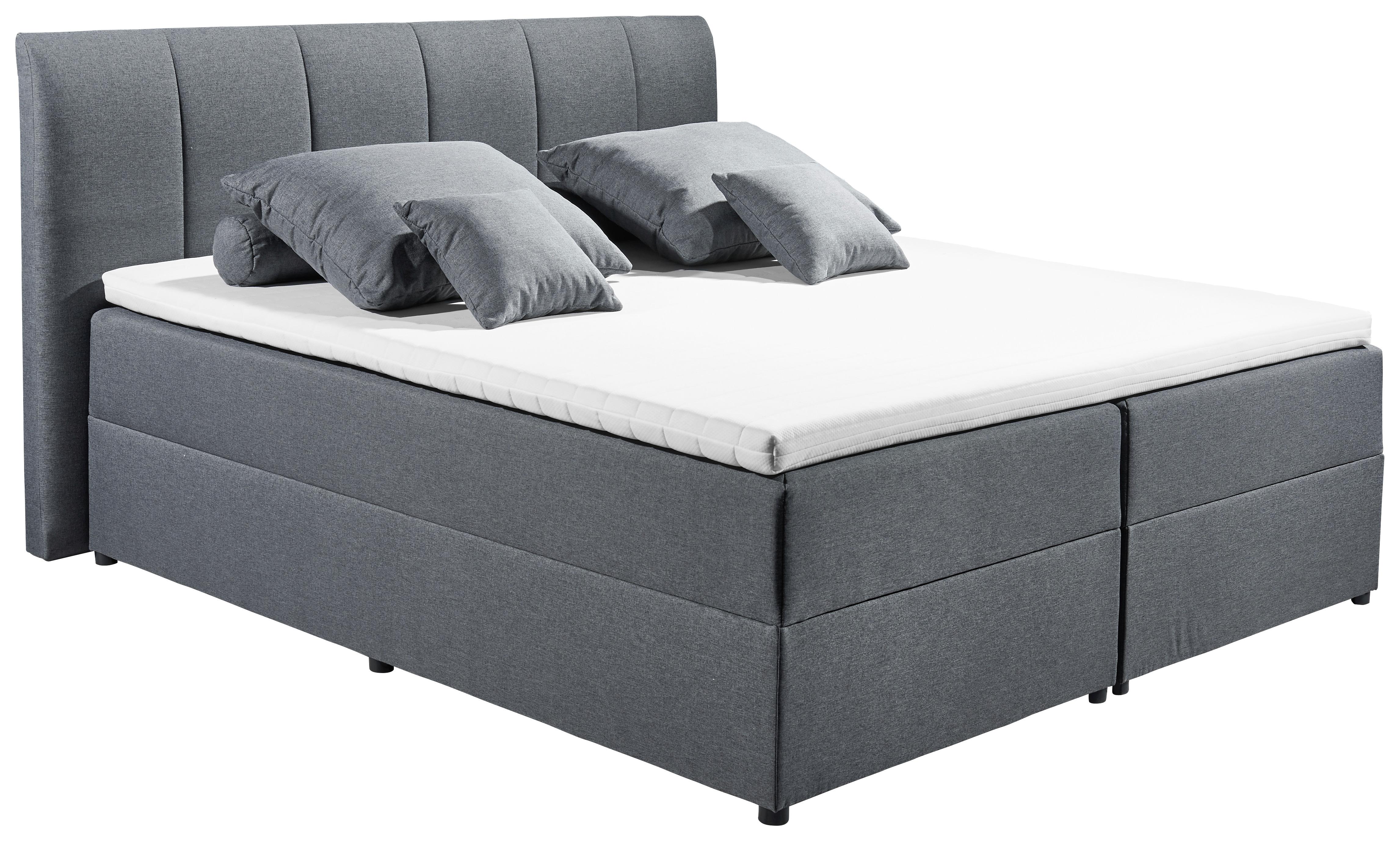 Verstellbares Boxspringbett mit Topper
