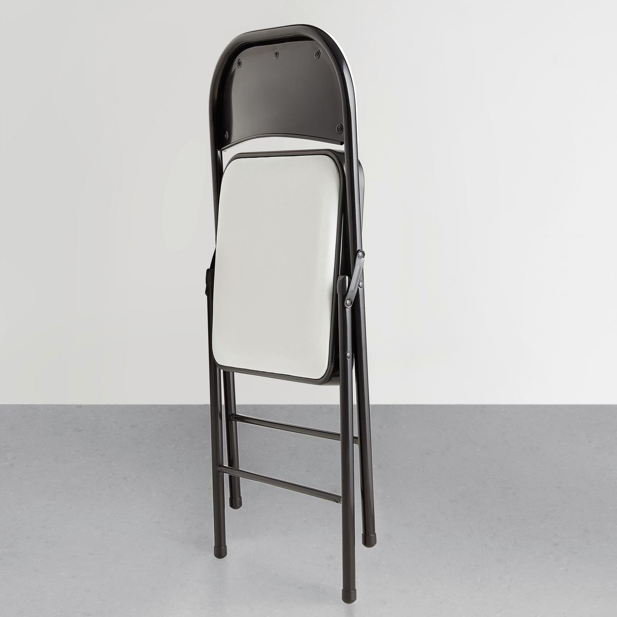 SKLÁDACÍ KŘESLO WALTER III -SB- - černá/béžová, Konvenční, kov/textil (46.5/79/47cm) - Mömax