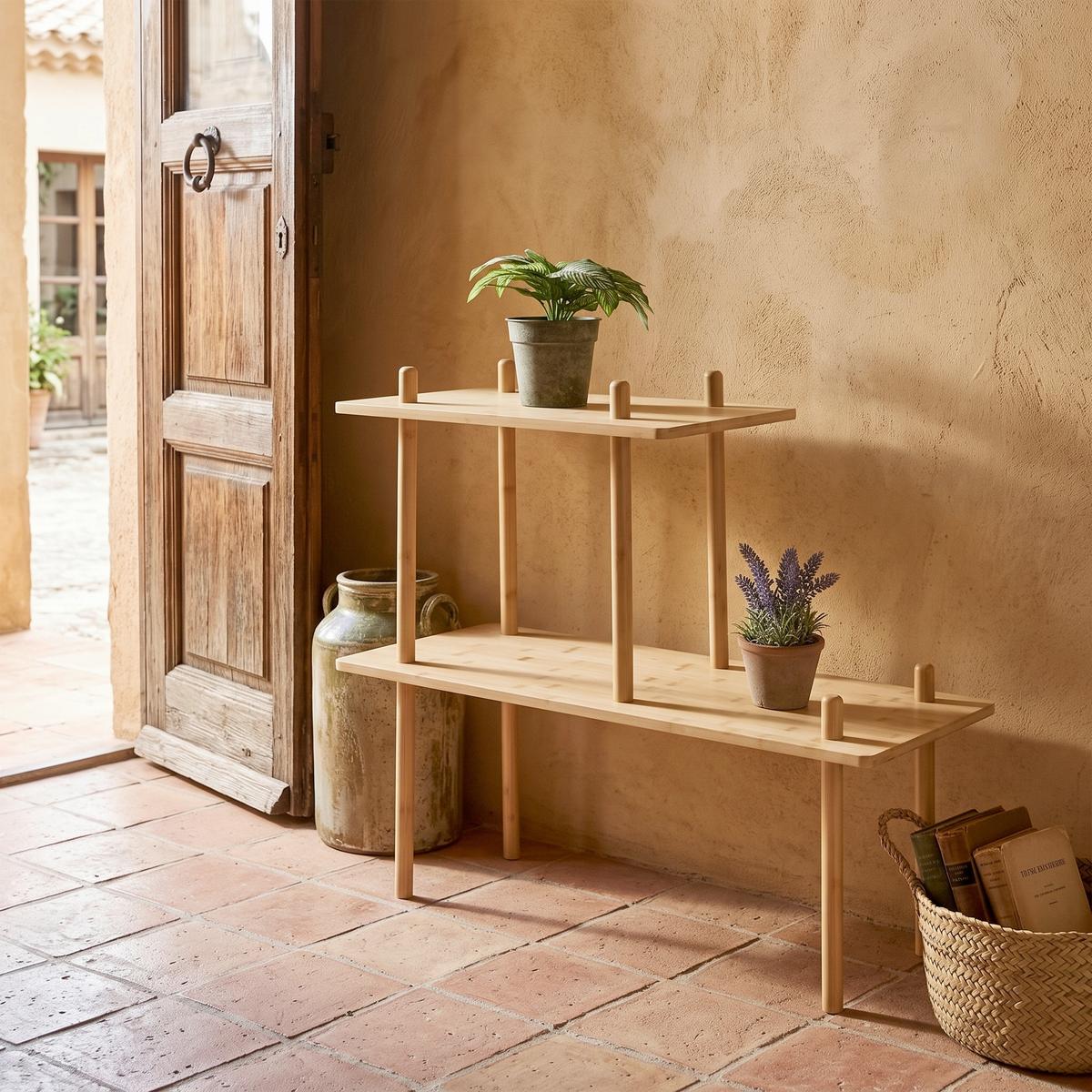 GARTENREGAL BAMBUS PFLANZENREGAL_PY202 - LIFESTYLE (84,2/30/73cm)