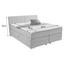 Boxspringbett Tina 180x200 Hellgrau - Hellgrau, KONVENTIONELL, Textil (180/105/200cm) Boxspringbett Tina 180x200 Hellgrau - Hellgrau, KONVENTIONELL, Textil (180/105/200cm)