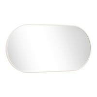 NÁSTĚNNÉ ZRCADLO BRITT - kašmírová, Moderní, kov/sklo (40/80cm) - Mömax