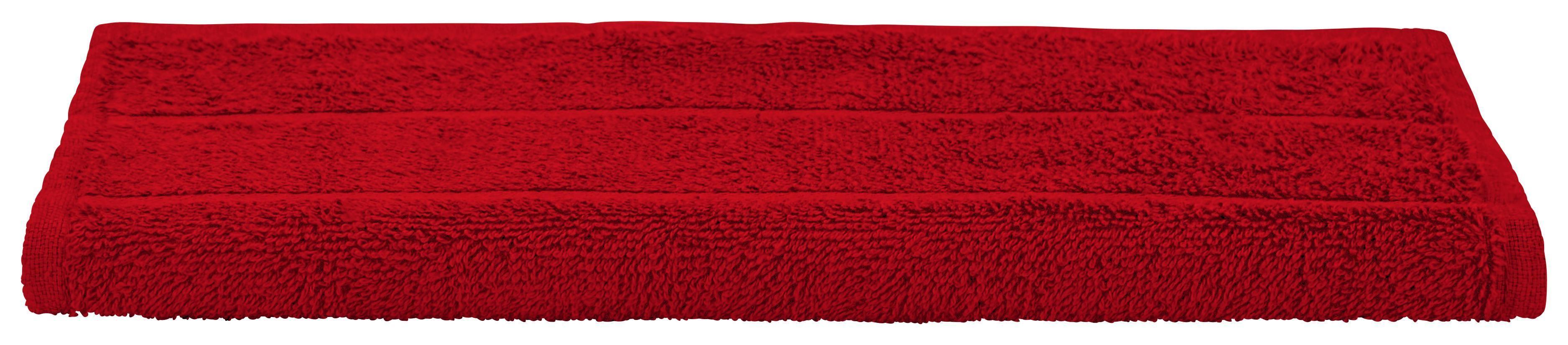 Handtuch Liliane - Bordeaux, KONVENTIONELL, Textil (50/100cm) - Ondega