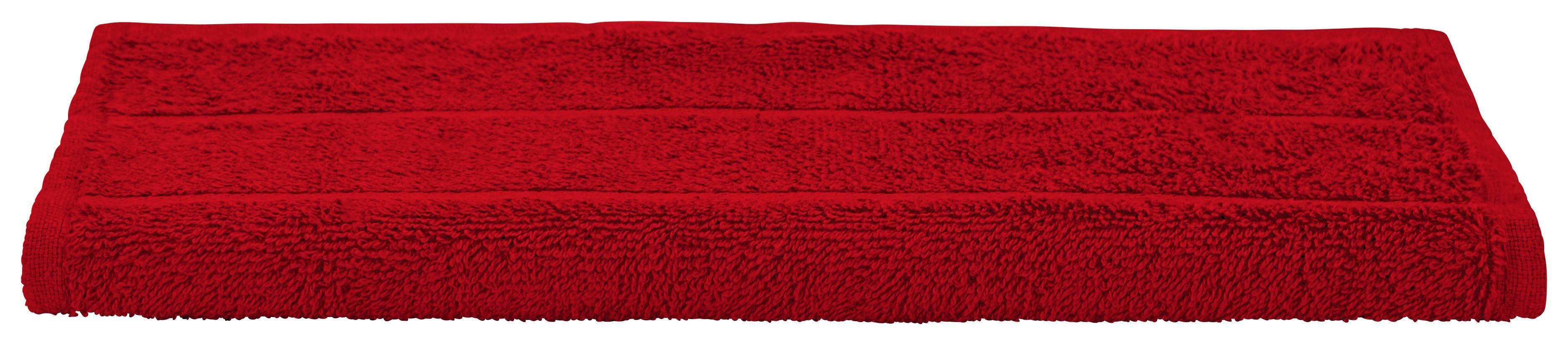 Badetuch Liliane Baumwolle 420 G/M2 Bordeaux 100x150 cm