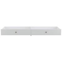 Bettschublade Clemence 200cm Weiß - Weiß, Basics, Holzwerkstoff (200/22/62cm) - MID.YOU