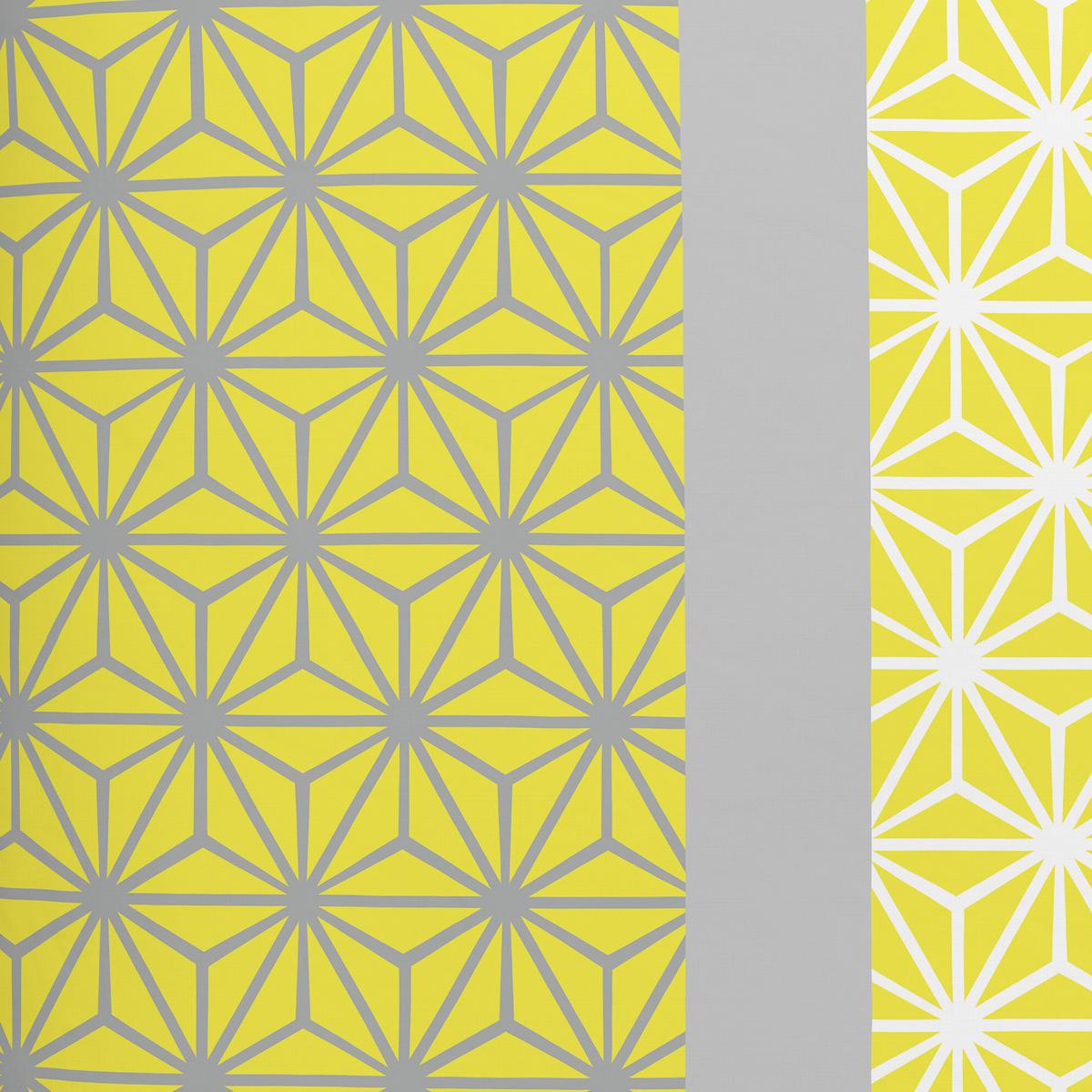 POSTEĽNÁ BIELIZEŇ Selma, 140/200cm - žltá/sivá, Konventionell, textil (140/200cm) - Based