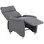 Sessel Spirit - Chromfarben/Weiß, MODERN, Holz/Textil (78/113,5/90cm) - LUCA BESSONI
