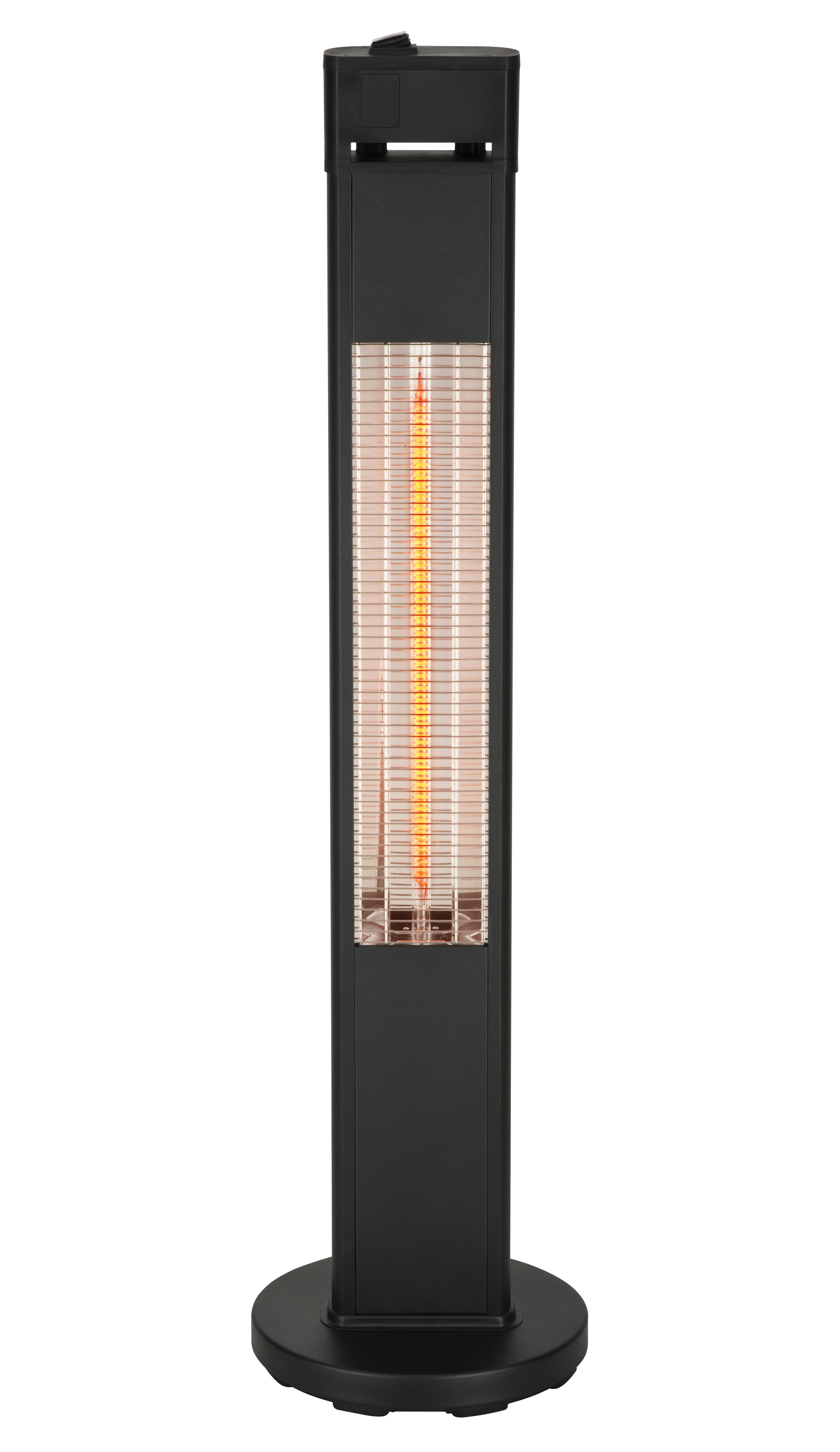 Heizstrahler Ho 1600 - Schwarz, Basics (20/110/20cm) - Nabo