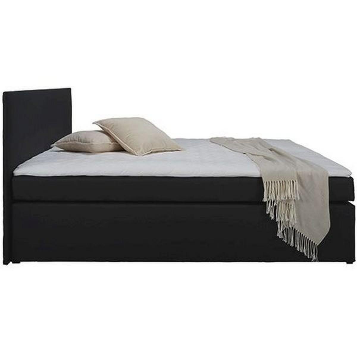 Boxspringová posteľ LUCY 180x200, tmavosivá - tmavosivá, Modern, drevo/kompozitné drevo (180/200cm) - Bessagi Home