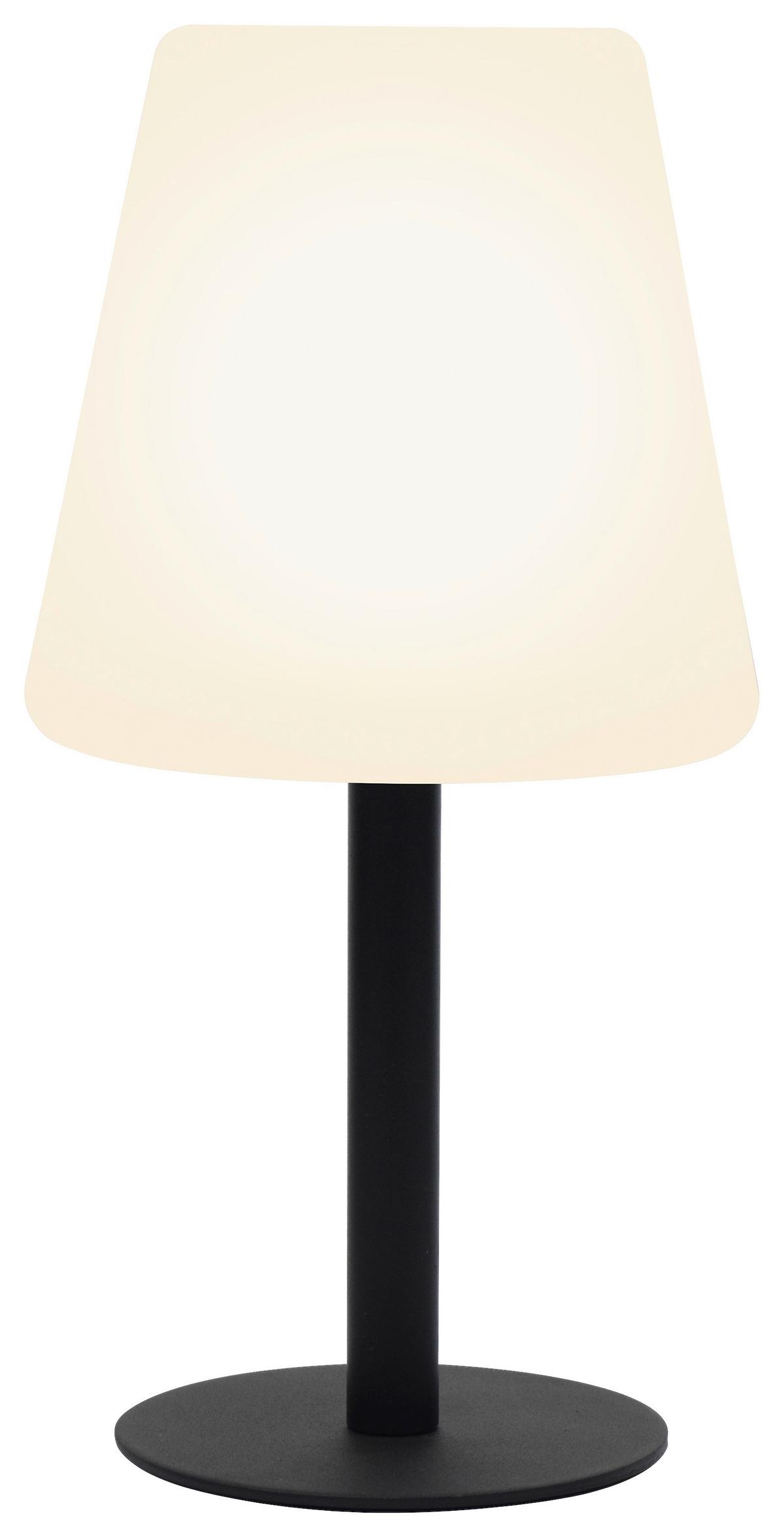 SOLÁRNE SVIETIDLO GIU - čierna/biela, Konventionell, kov/plast (15,5/31cm) - Modern Living